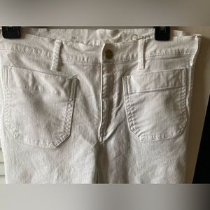 Gap bright white summer jeans.  Higher rise and wide bottom.  Perfect condition.